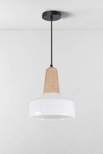 Sklum Eria Lampada Ceramica Bianco Ø26,5 cm