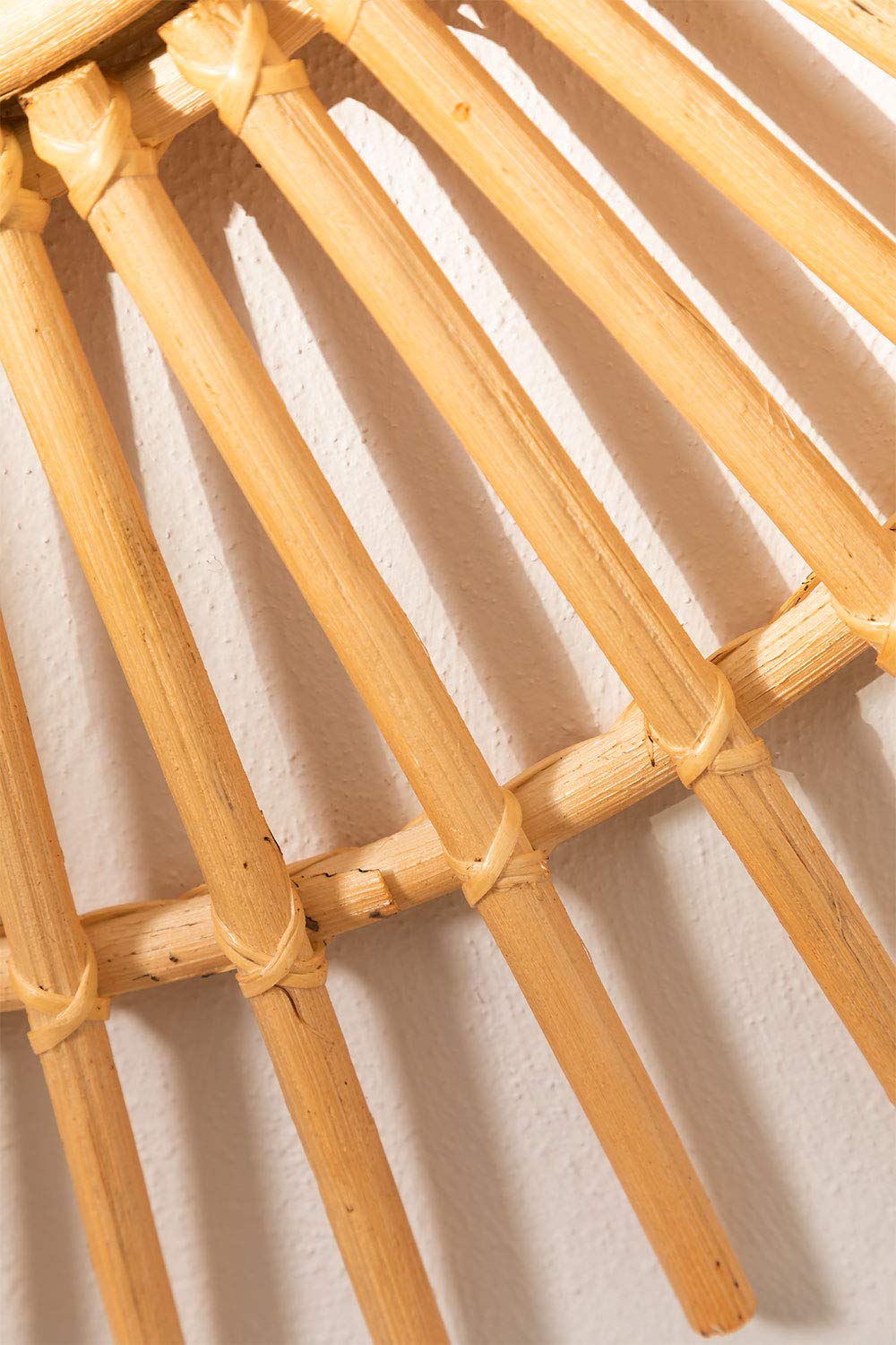 Sklum Beku Specchio Rotondo Ø60 cm Rattan Naturale