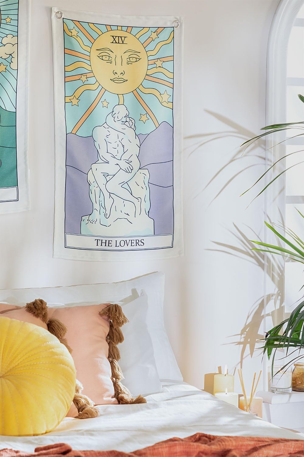 Sklum Tarot Style The Lovers arazzo poliestere 82x48