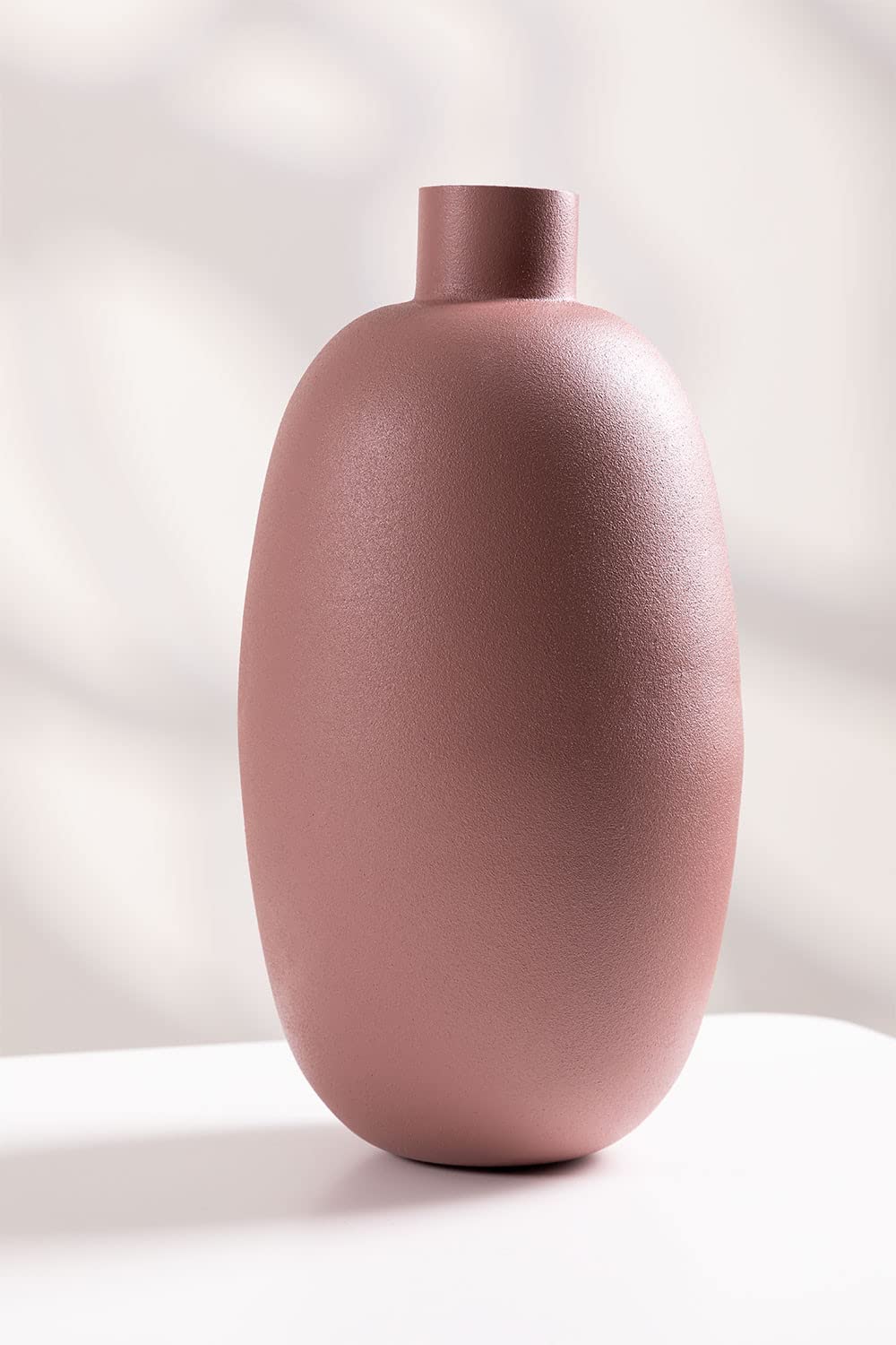 Sklum Aika Vaso in Ferro Rosa 23,5 cm