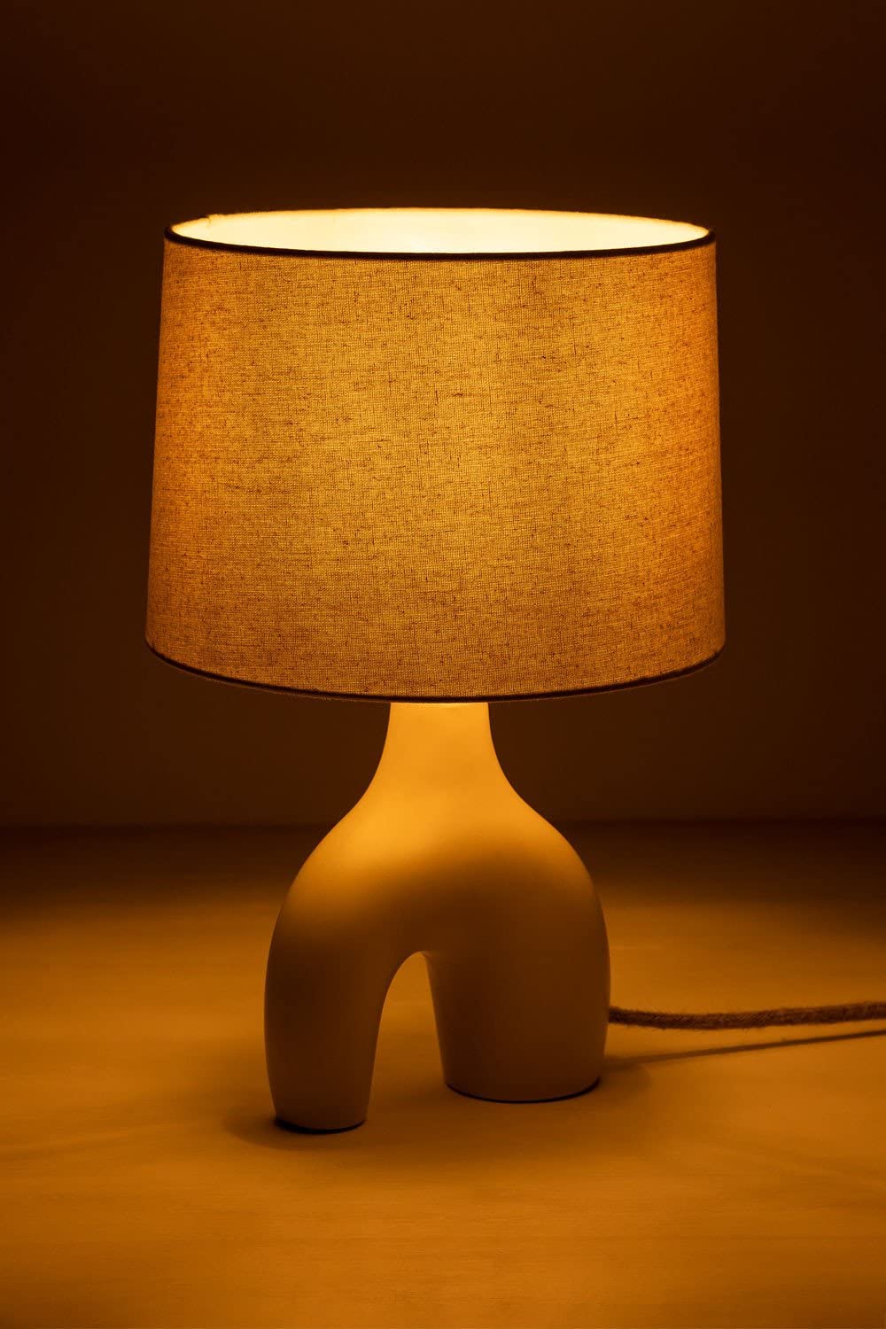 Sklum Mimba Colours lampada da tavolo ceramica lino