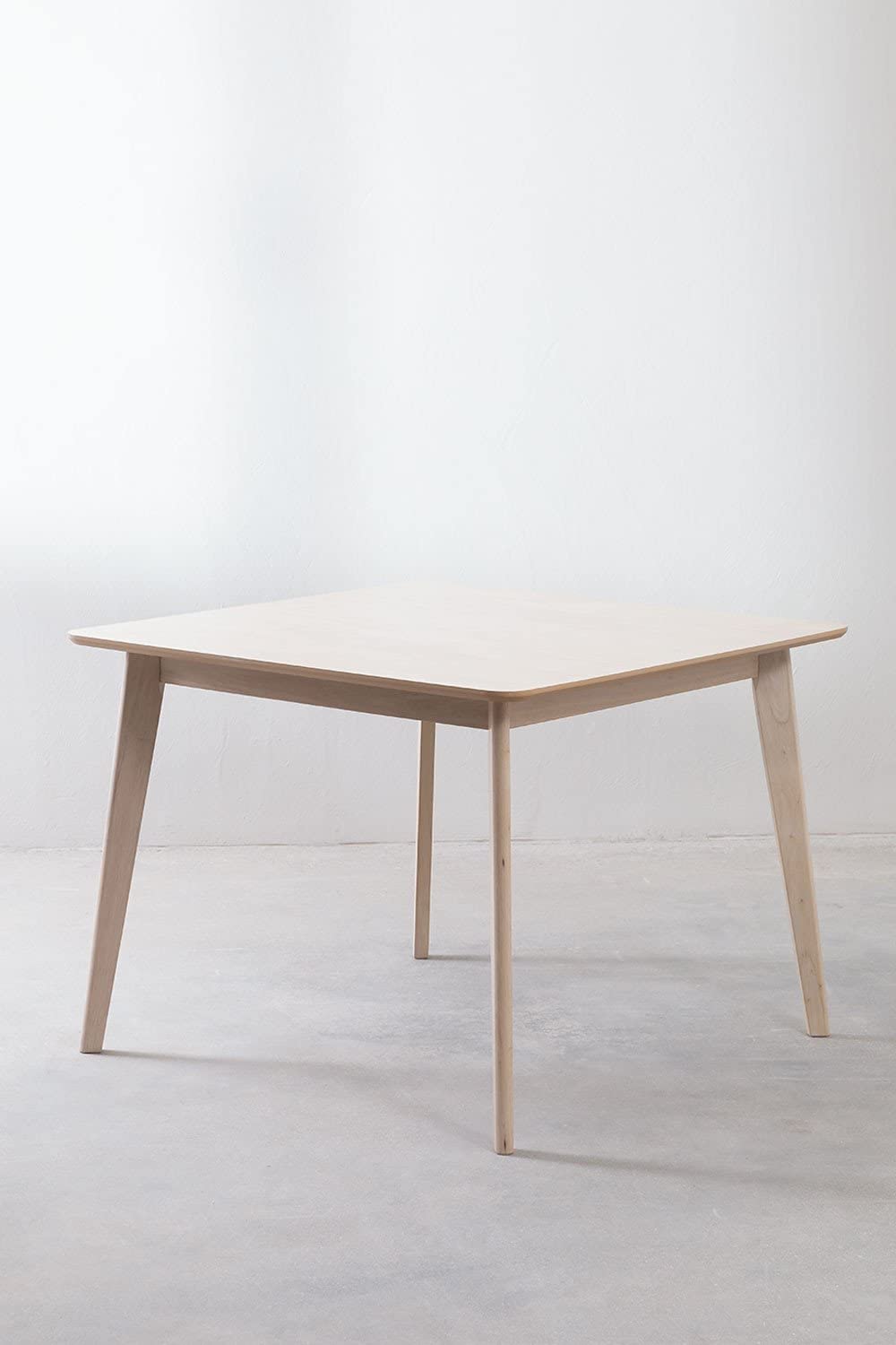 Sklum Kerhen tavolo da pranzo quadrato 100x100 cm marrone