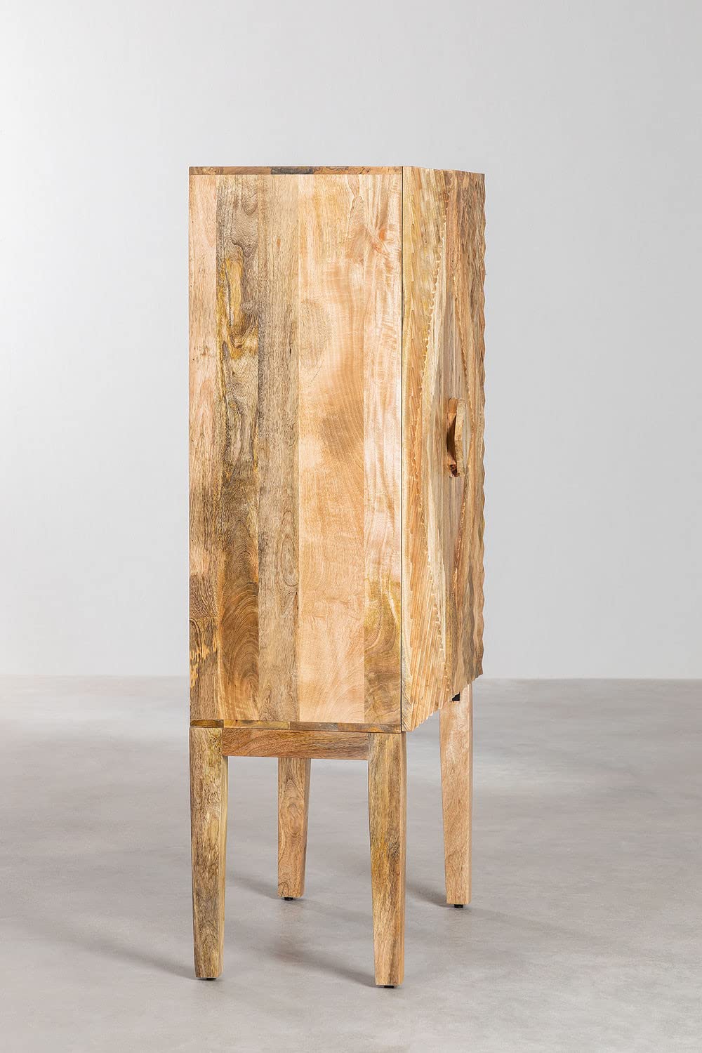Sklum Diko armadio in legno mango naturale 161 cm