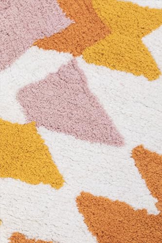 Sklum Tuyen tappeto cotone 70x140 cm color mostarda