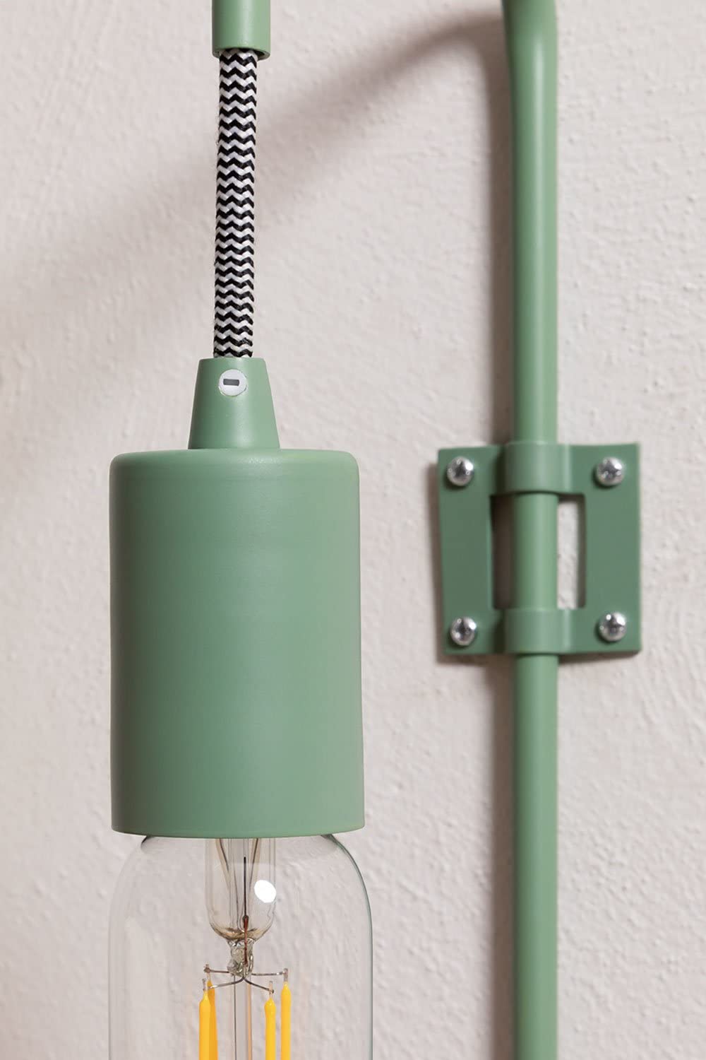 Sklum Alli Lampada da Parete Acciaio Celadon
