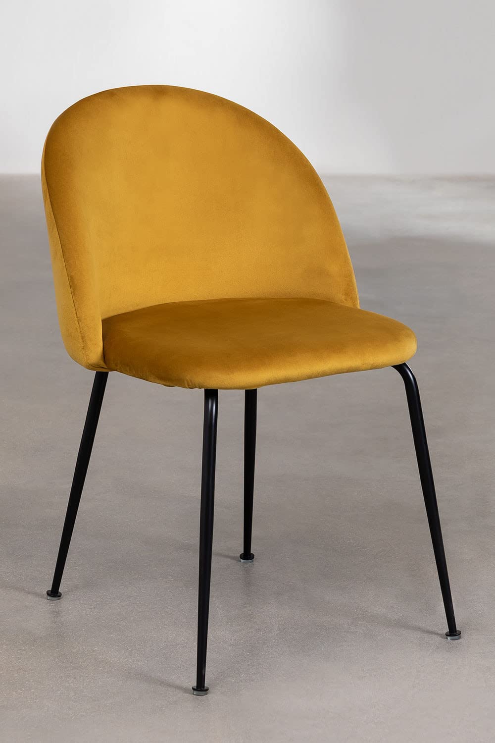 Sklum Kana Design sedia in velluto imbottita