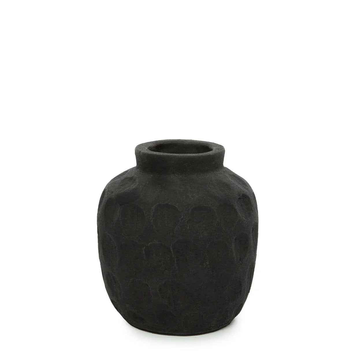 Bambua Trendy vaso nero S terracotta