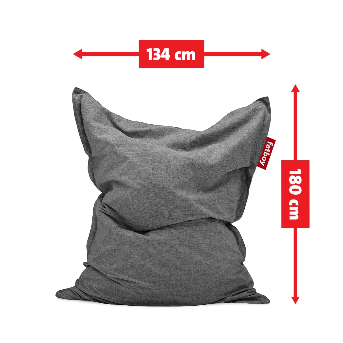 Fatboy The Original pouf esterno grigio roccia 180x140