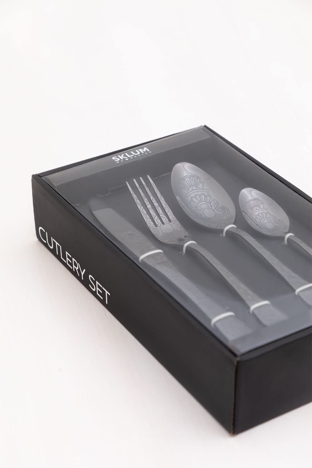 Sklum Beya Set Posate 16 Pz Acciaio Inox Tavola 4 Persone