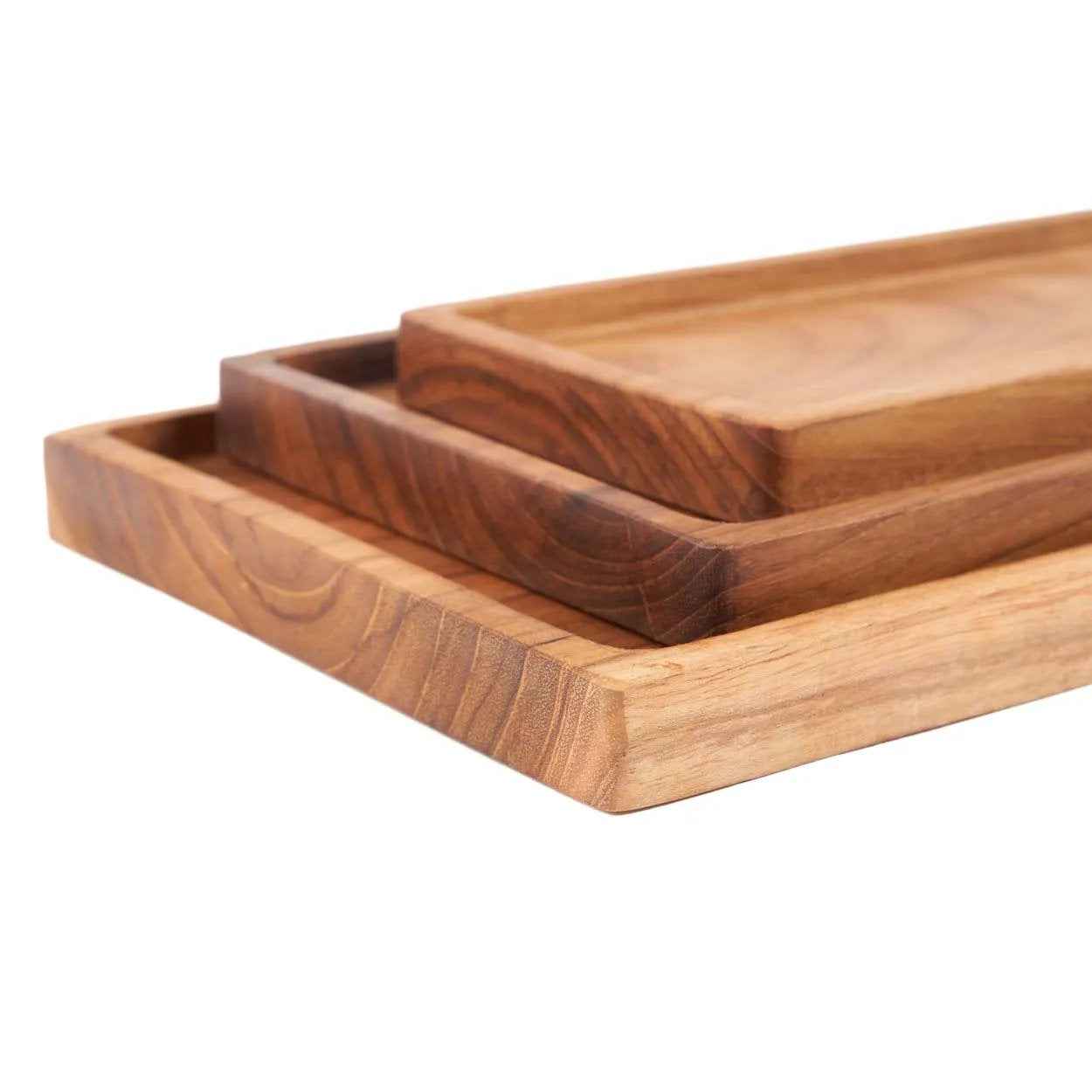 Bambua Gormandize vassoio legno naturale L
