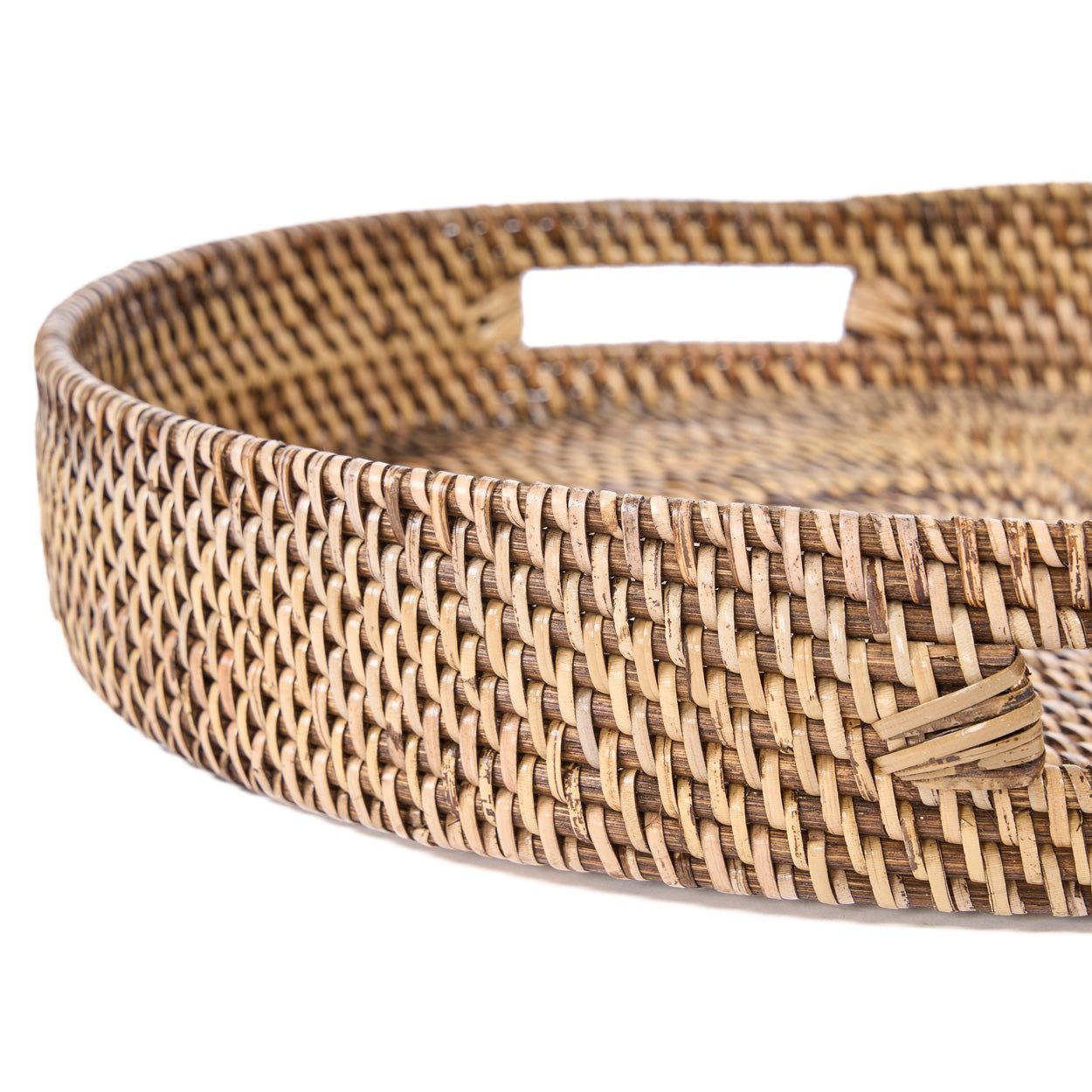 Bambua Carry-All vassoio M marrone rattan