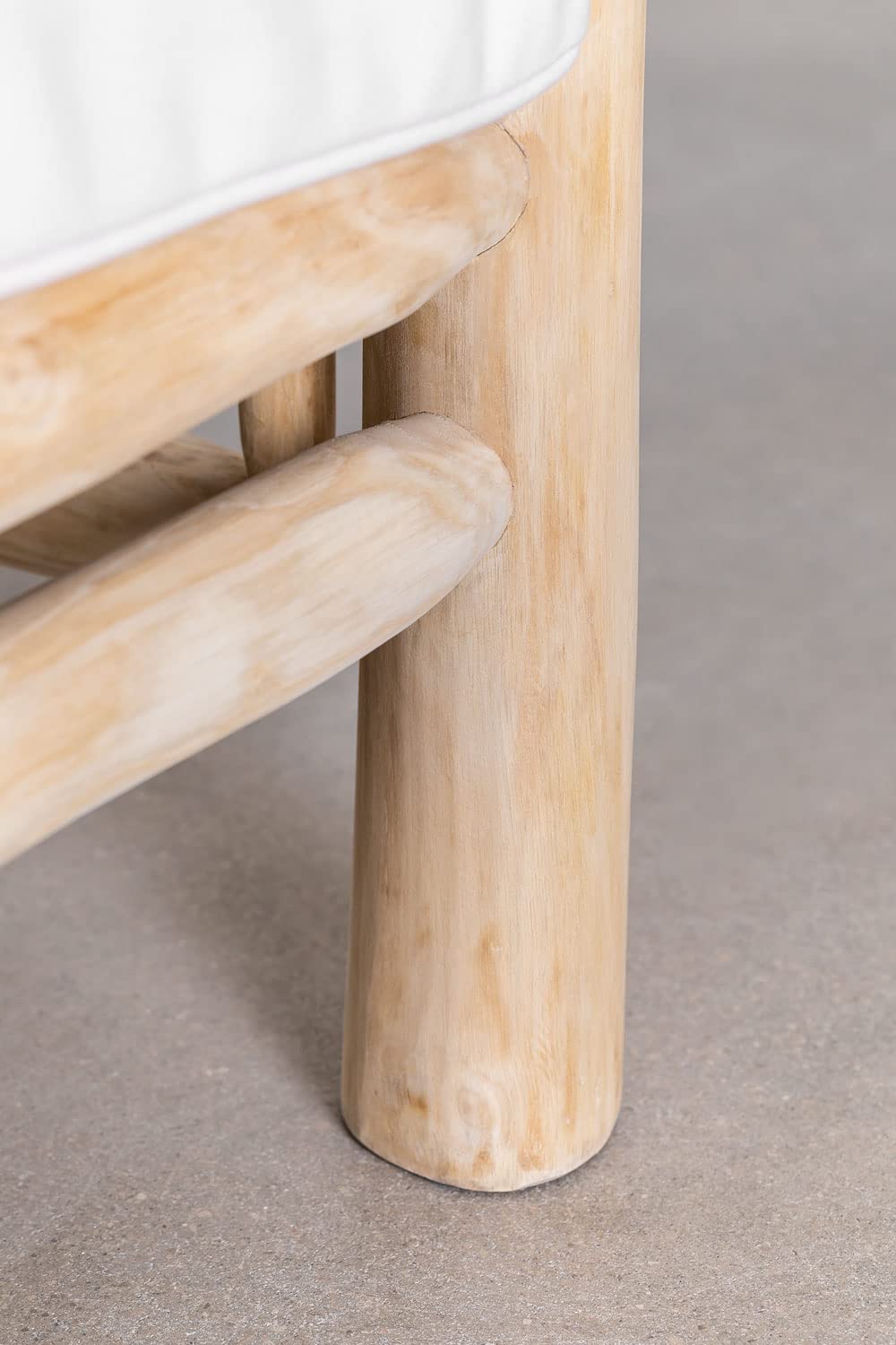 Sklum Narel divano giardino 3 posti teak 180 cm
