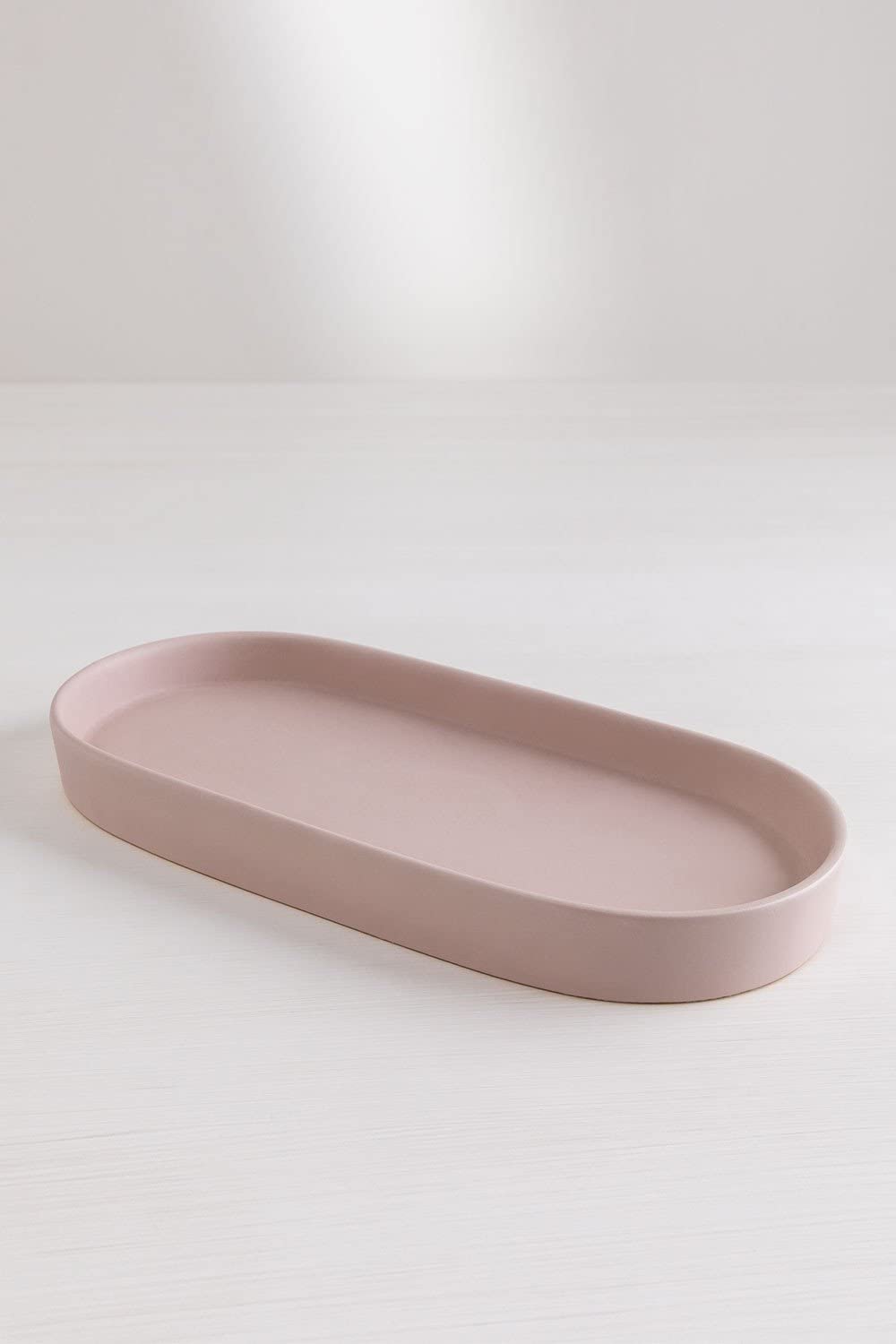 Sklum Holdin portasapone ceramica rosa nocciola