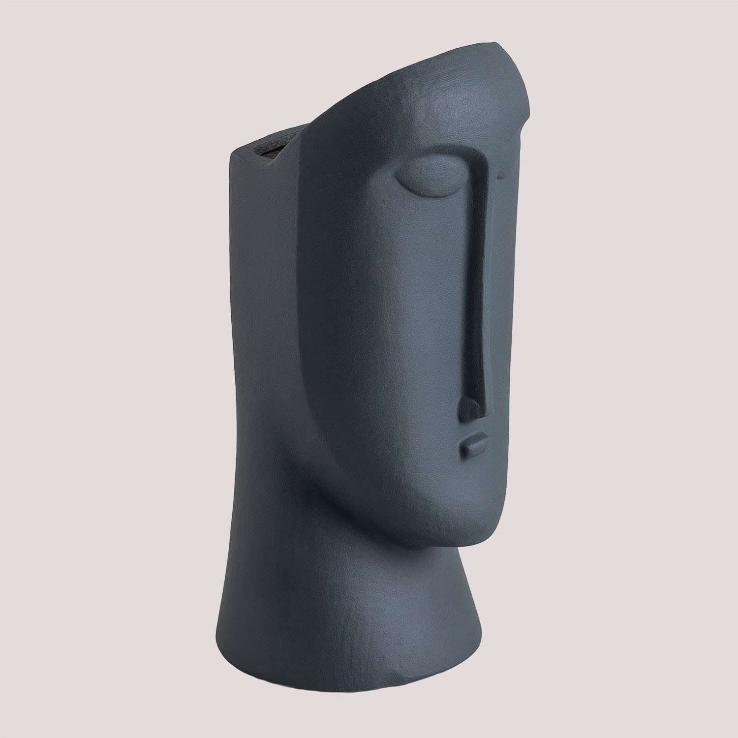 Sklum Cedric vaso in ceramica grigio blu 31 cm