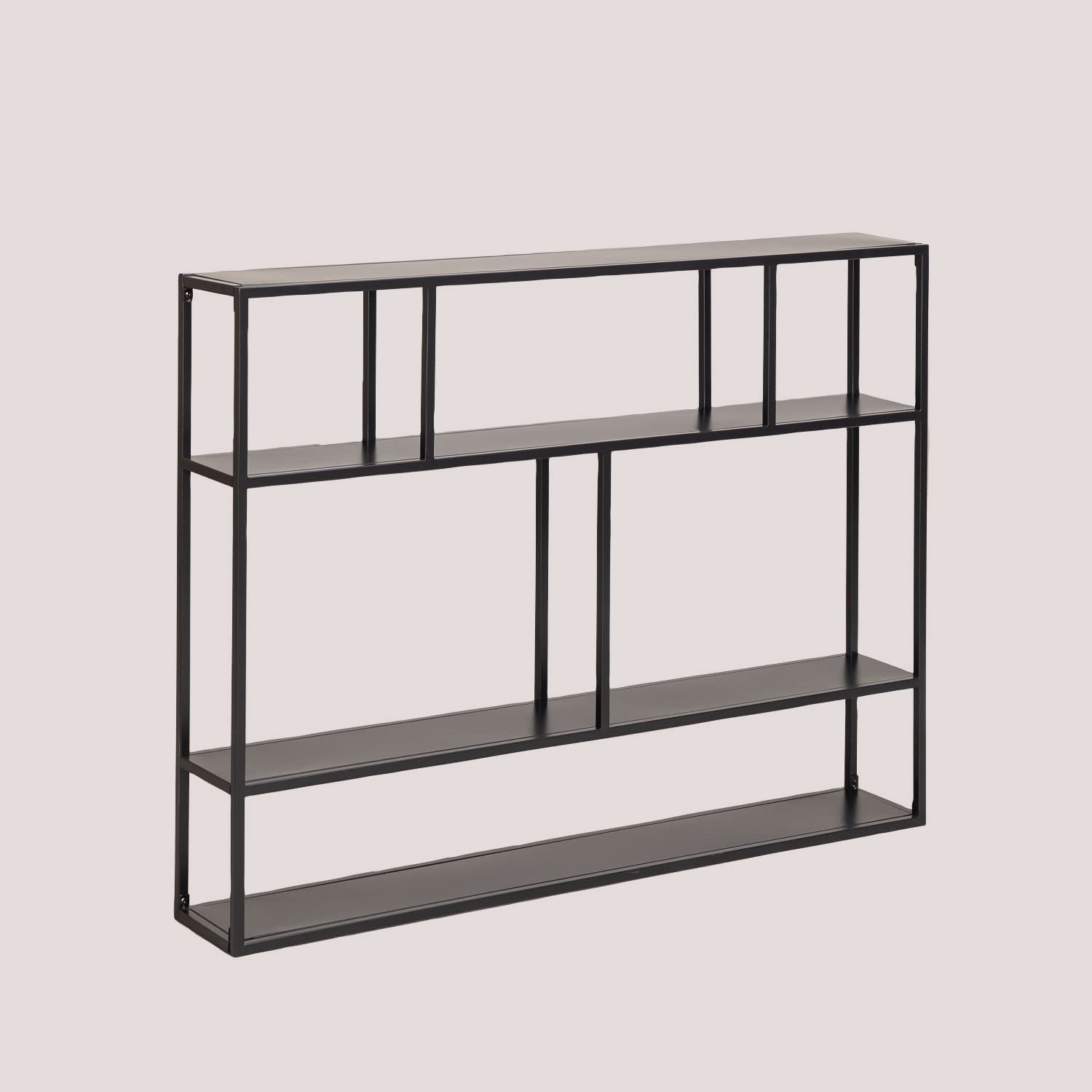 Sklum Thura Scaffale a Parete 120 cm in Metallo