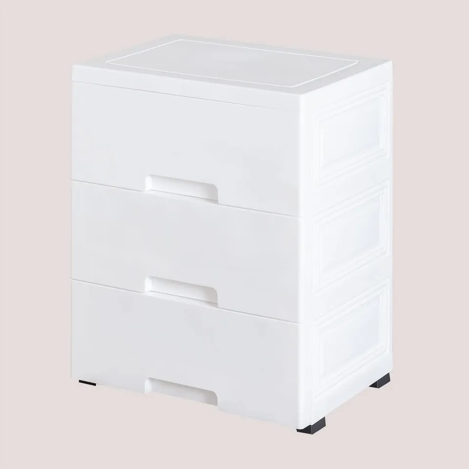 Sklum Beysi cassettiera bianca 42x30x51 cm