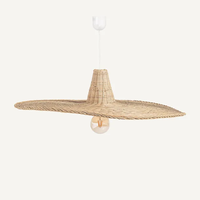Bambua Uxmal lampadario rattan 120 cm