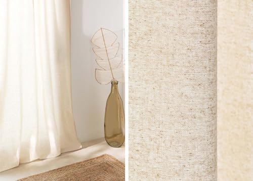 Sklum Zitra Tenda Cotone 140x260 cm Naturale