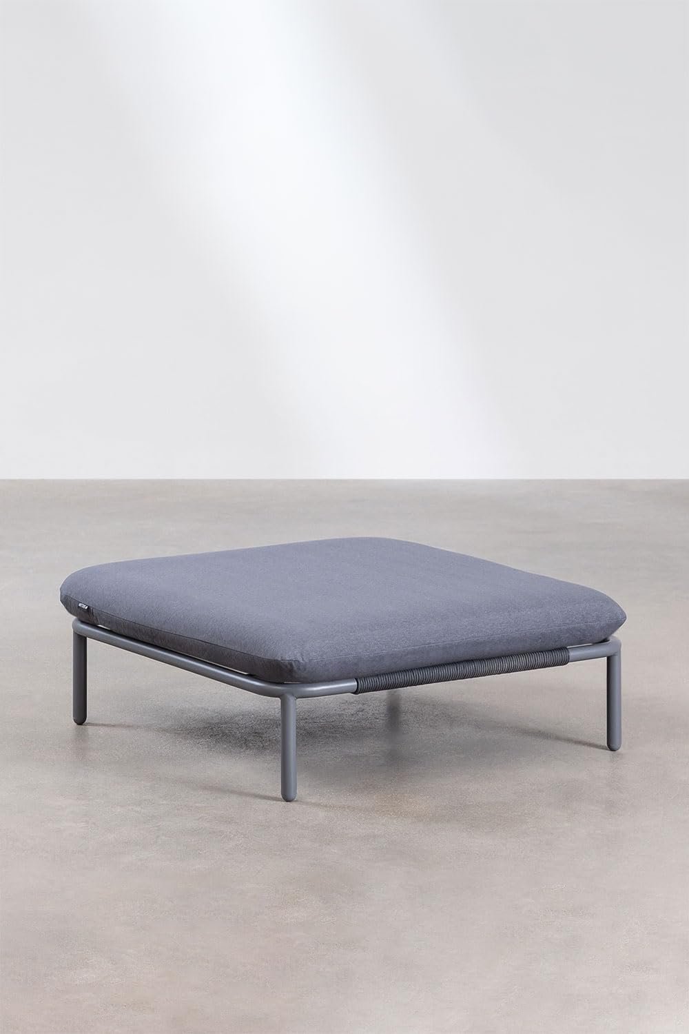 Sklum Roubly Style moduli divano giardino grigio antracite acciaio
