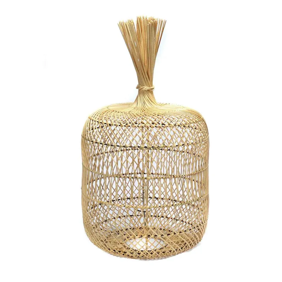 Bambua The Dumpling L lampada rattan naturale