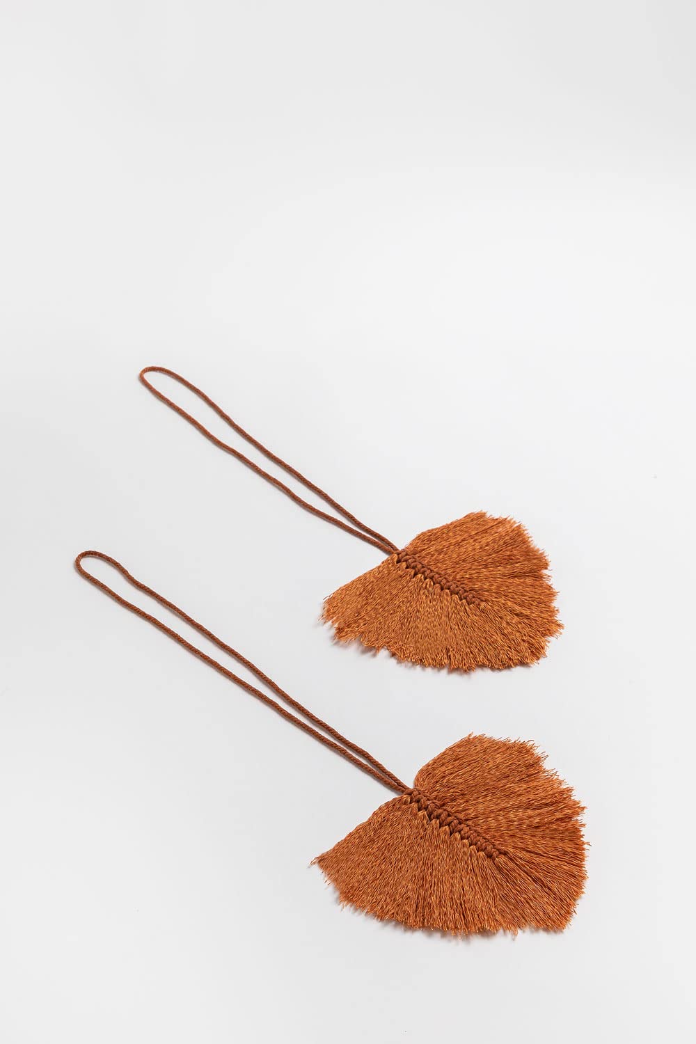Sklum Katerina fermatende in cotone marrone cioccolato set 2