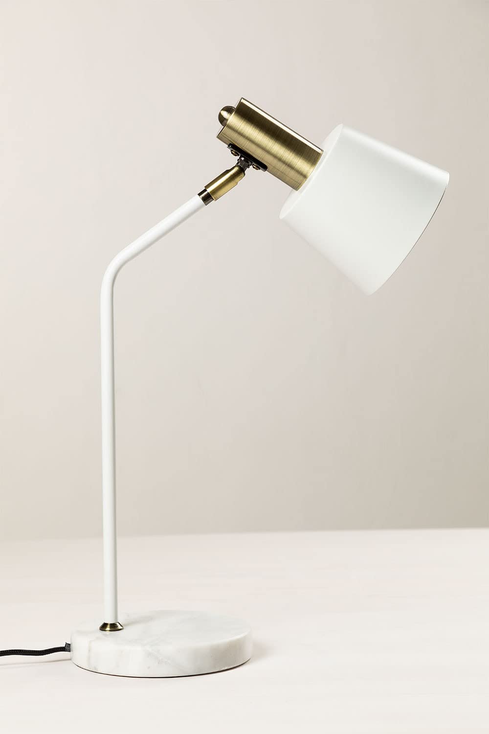 Sklum Águeda lampada tavolo bianco ferro E14