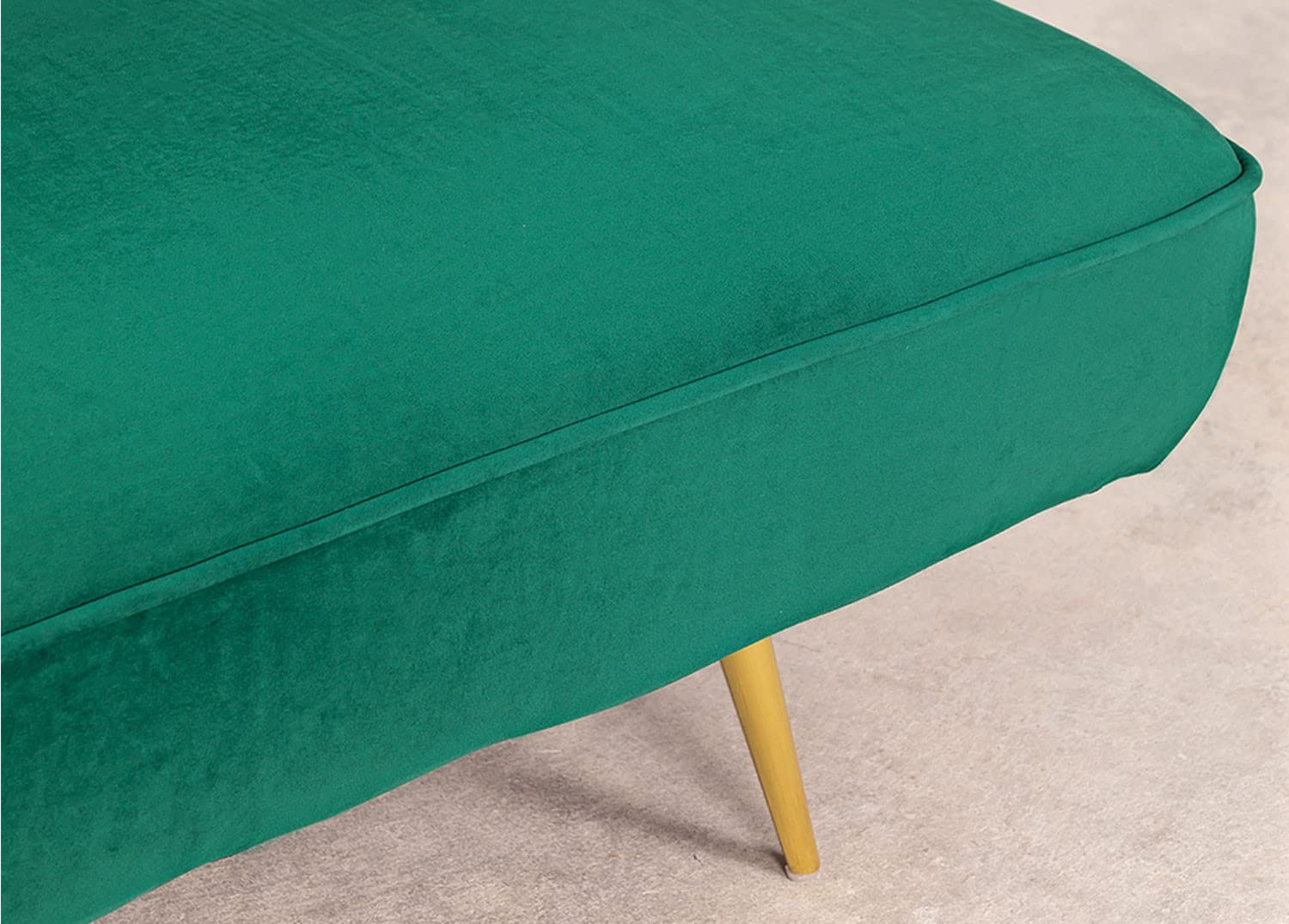 Sklum Ellmy divano letto 3 posti velluto clic-clac