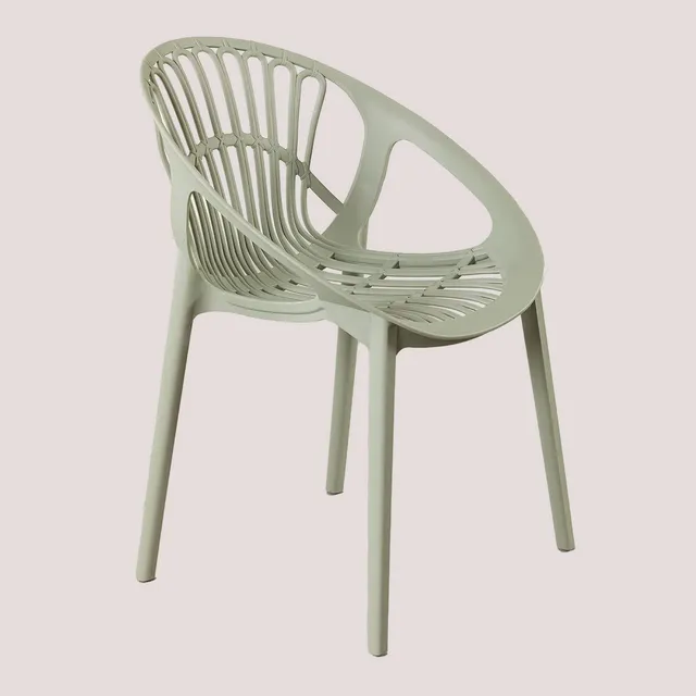 Sklum Tammi sedia da giardino impilabile Celadon