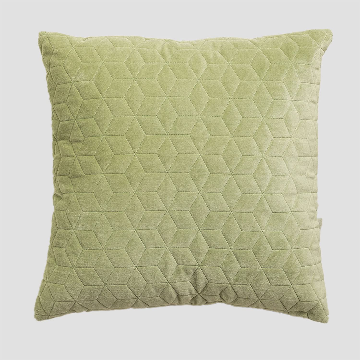 Sklum Sine Cuscino Velluto 40x40 Verde Olivastro