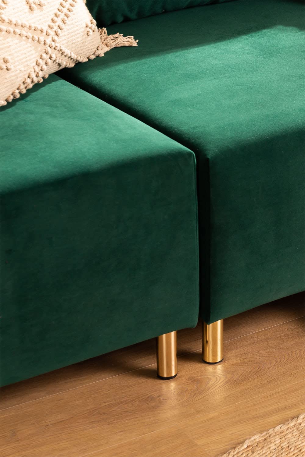 Sklum Kata set gambe per divano modulare legno acciaio