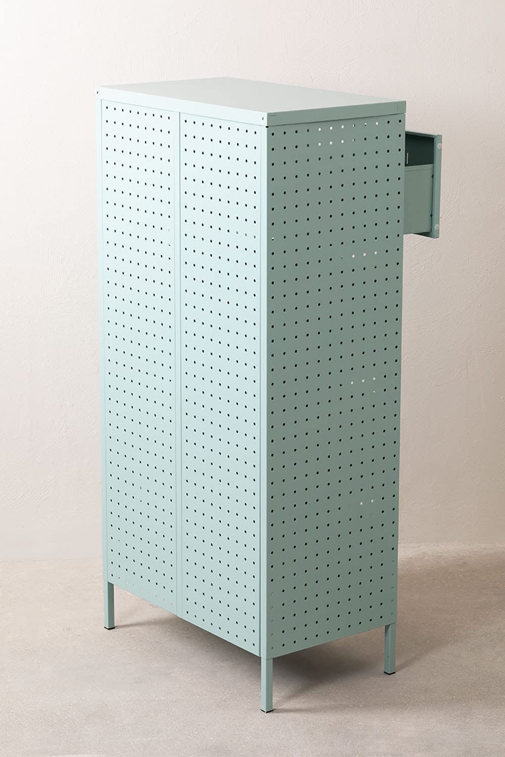 Sklum Abël cassettiera 8 cassetti acciaio 52x30 cm alta 105 cm
