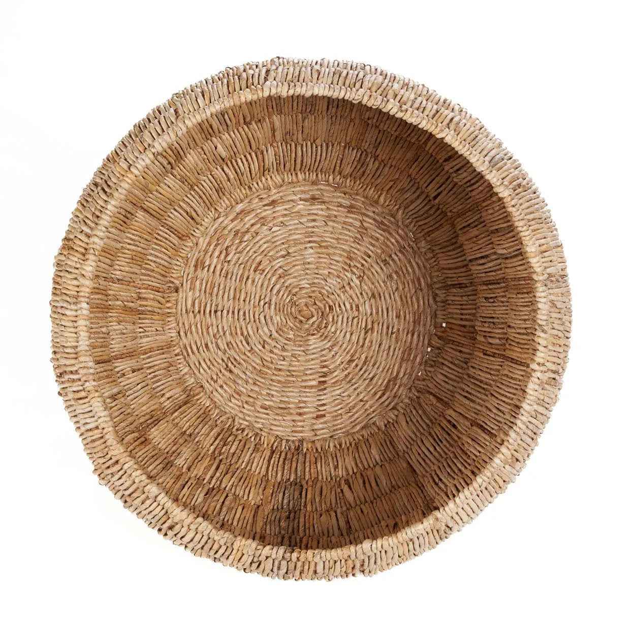 Bambua Tatum cesto in foglia di banana naturale