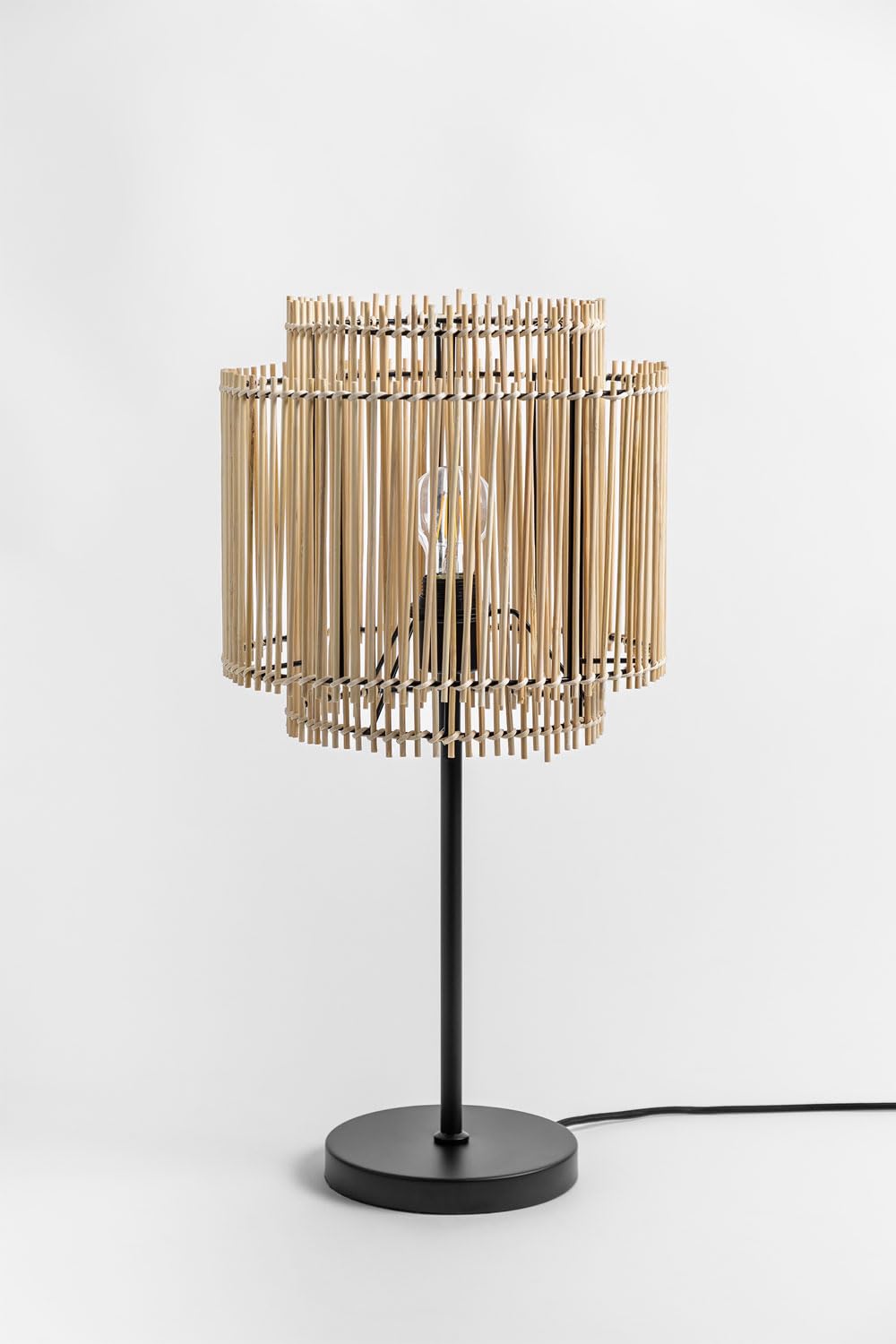 Sklum Kapua Natural Lampada da Tavolo Bambù