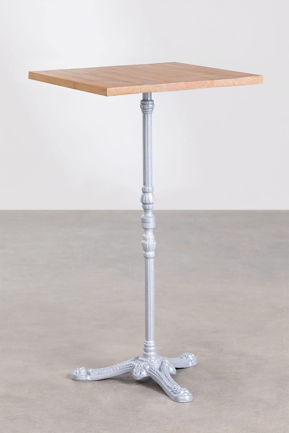 Sklum Vienna Grigio Tavolo Alto Quadrato 60 cm