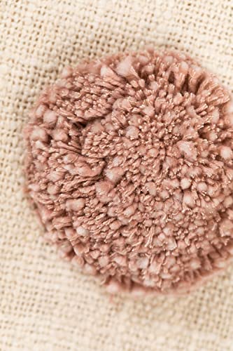 Sklum Azanel cuscino quadrato cotone 50x50 cm beige crema