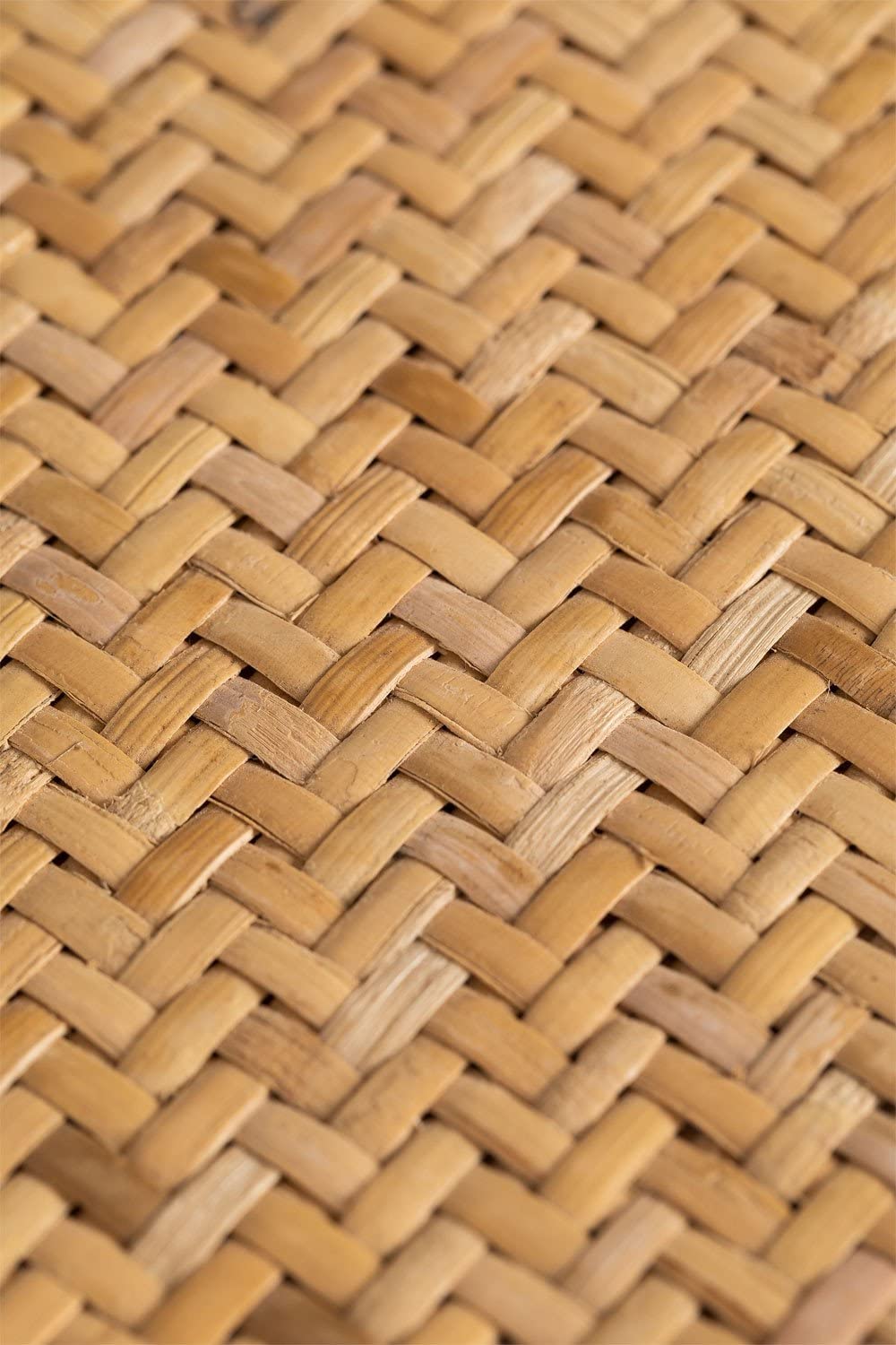 Sklum Zan tavolino rotondo rattan Ø40 cm naturale