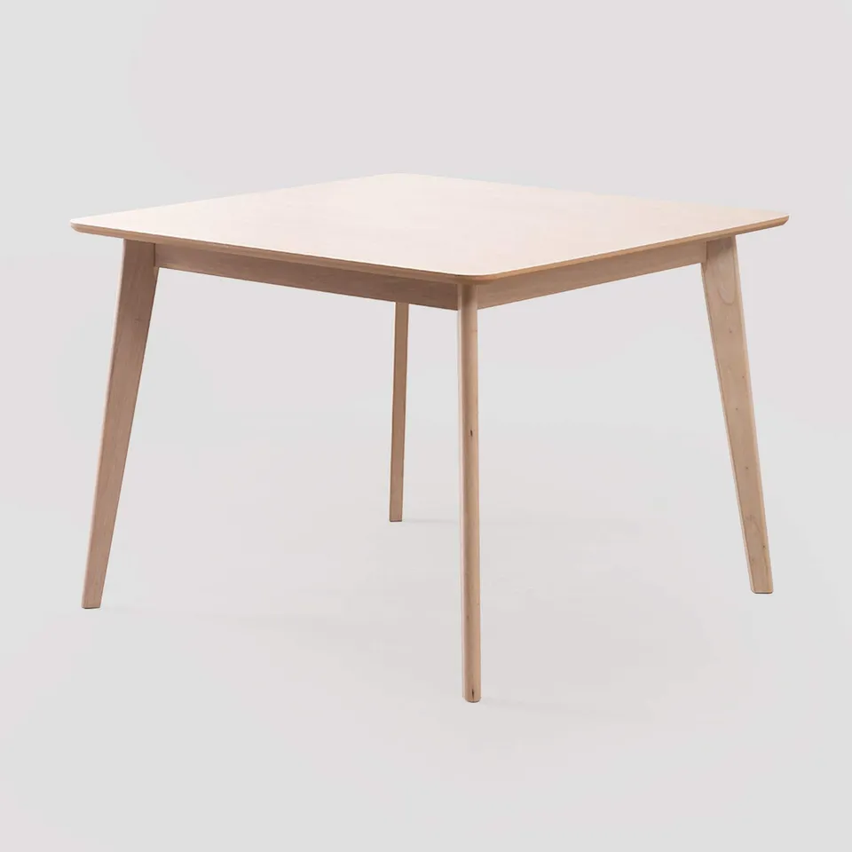 Sklum Kerhen tavolo da pranzo quadrato 100x100 cm marrone