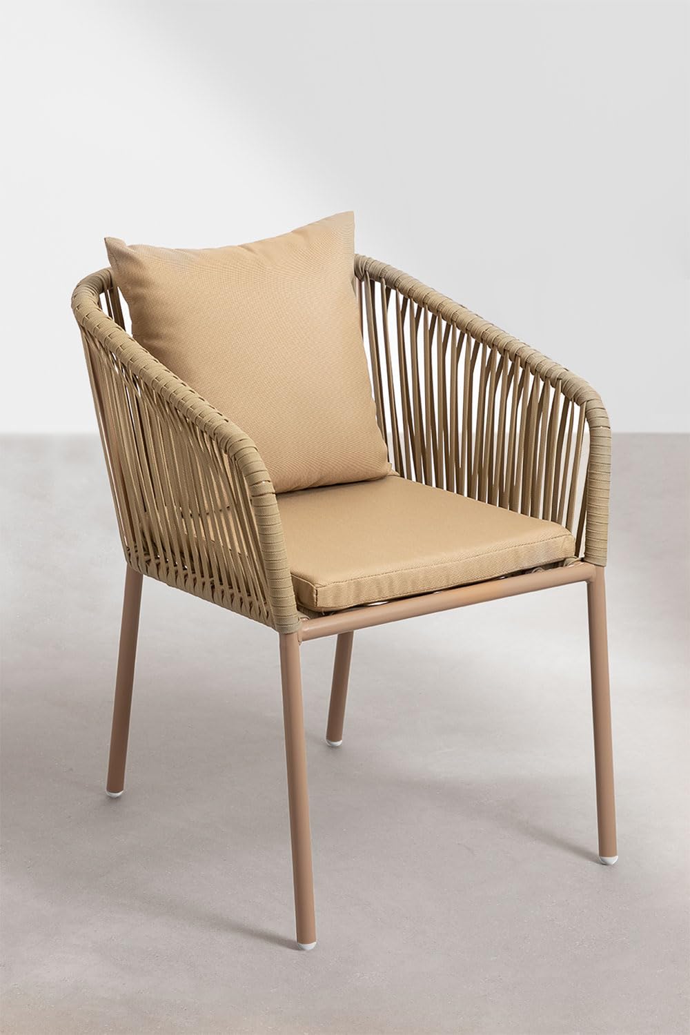 Sklum Arhiza Classic Sedia da Giardino Alluminio con Braccioli