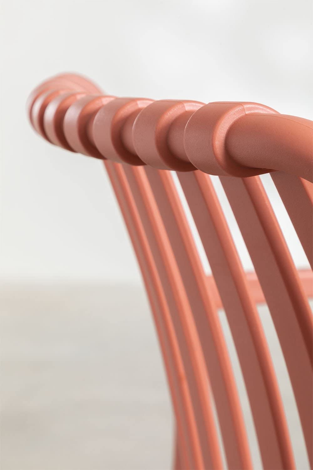 Sklum Wendell Sedia da Giardino con Braccioli Rosso Anti UV