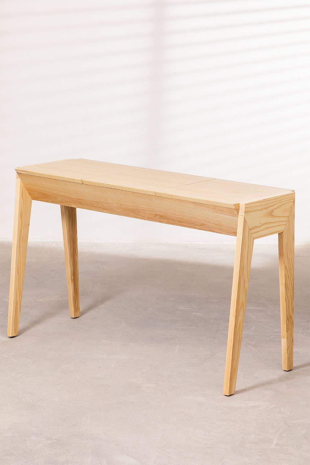 Sklum Ellis scrivania legno frassino naturale 119 cm