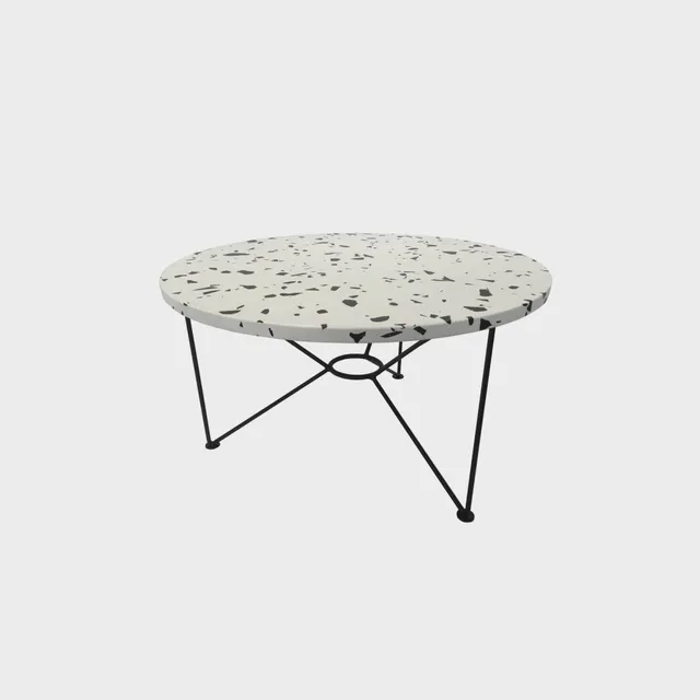 Acapulco Design Azteca tavolino basso terrazzo 65 cm
