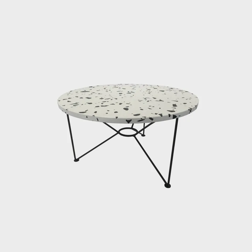 Acapulco Design Azteca tavolino basso terrazzo 65 cm