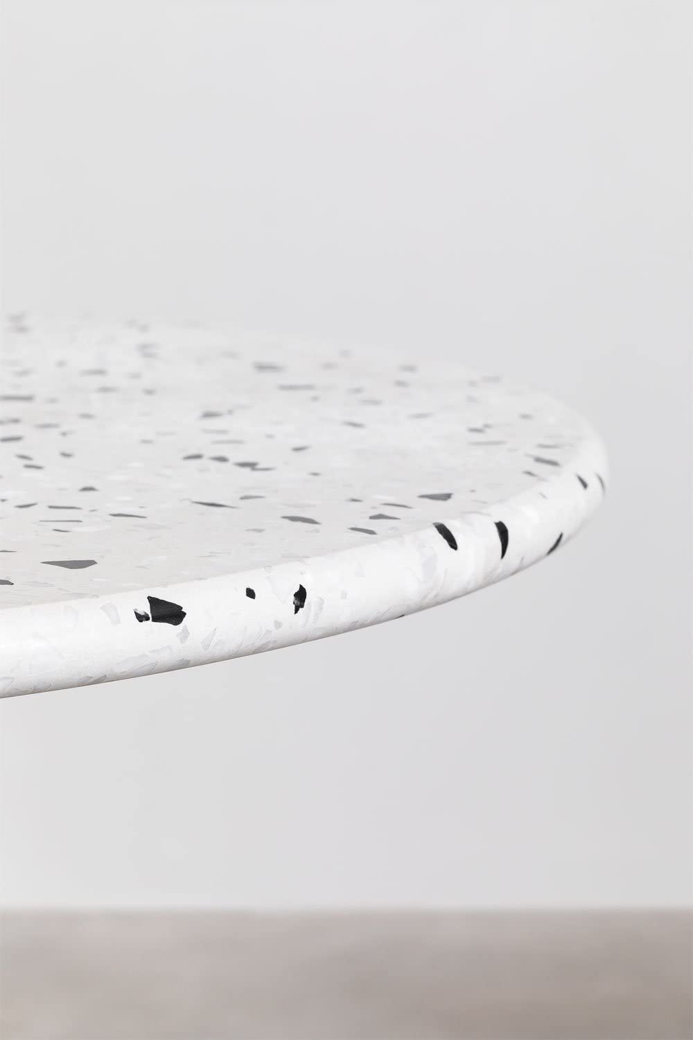Sklum Malibu tavolo bar alto rotondo Ø60 cm in terrazzo