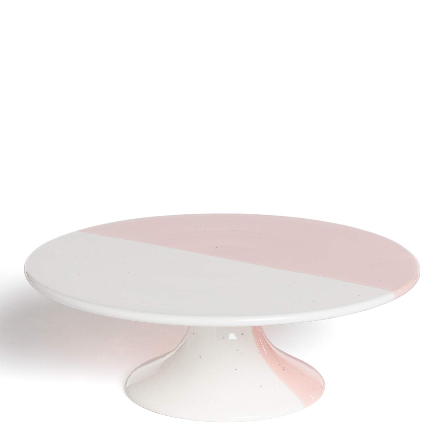 Sklum Tracya alzata torta porcellana rosa Ø26,5 cm