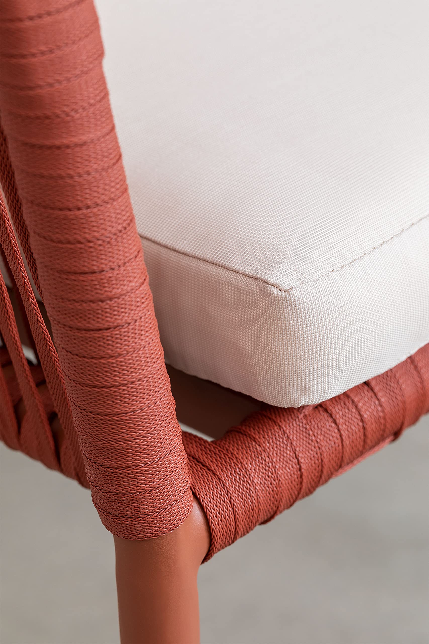 Sklum Arhiza Classic sedia da giardino corda tetto rosso