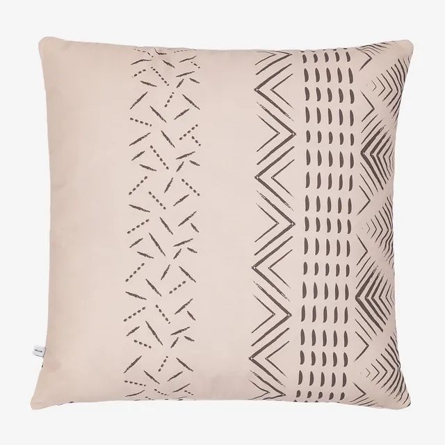 Sklum Akar Style federa cuscino 60x60 beige lino cotone