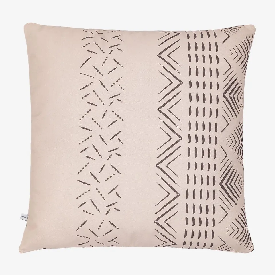 Sklum Akar Style federa cuscino 60x60 beige lino cotone
