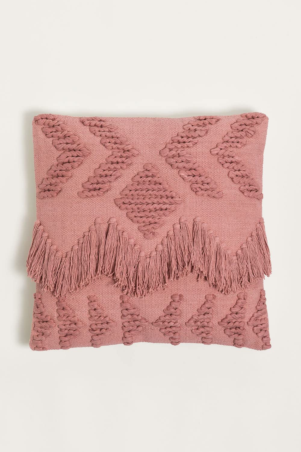 Sklum Gudmet cuscino quadrato cotone 50x50 rosa