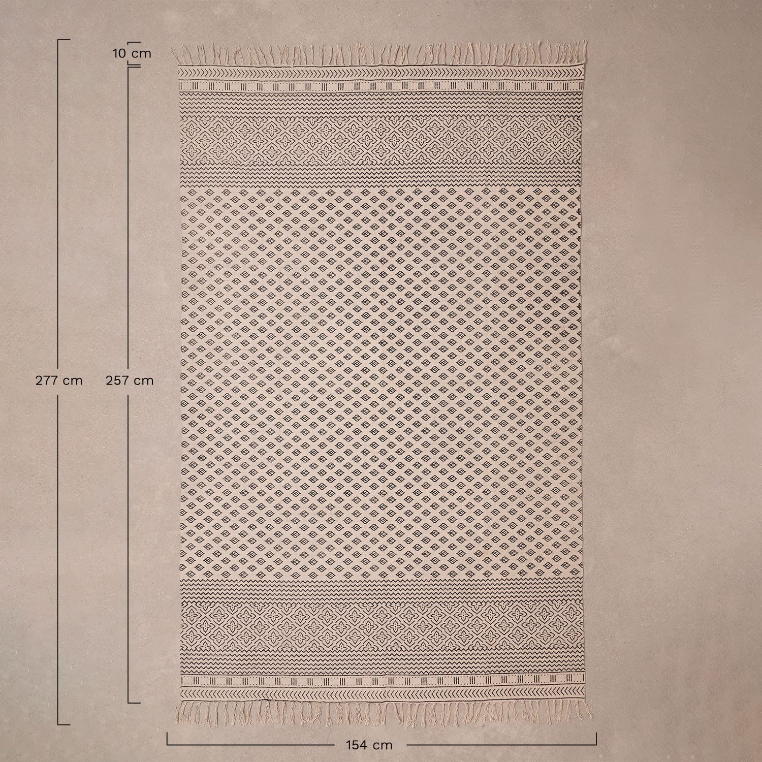 Sklum Yala tappeto in cotone 275x155 cm
