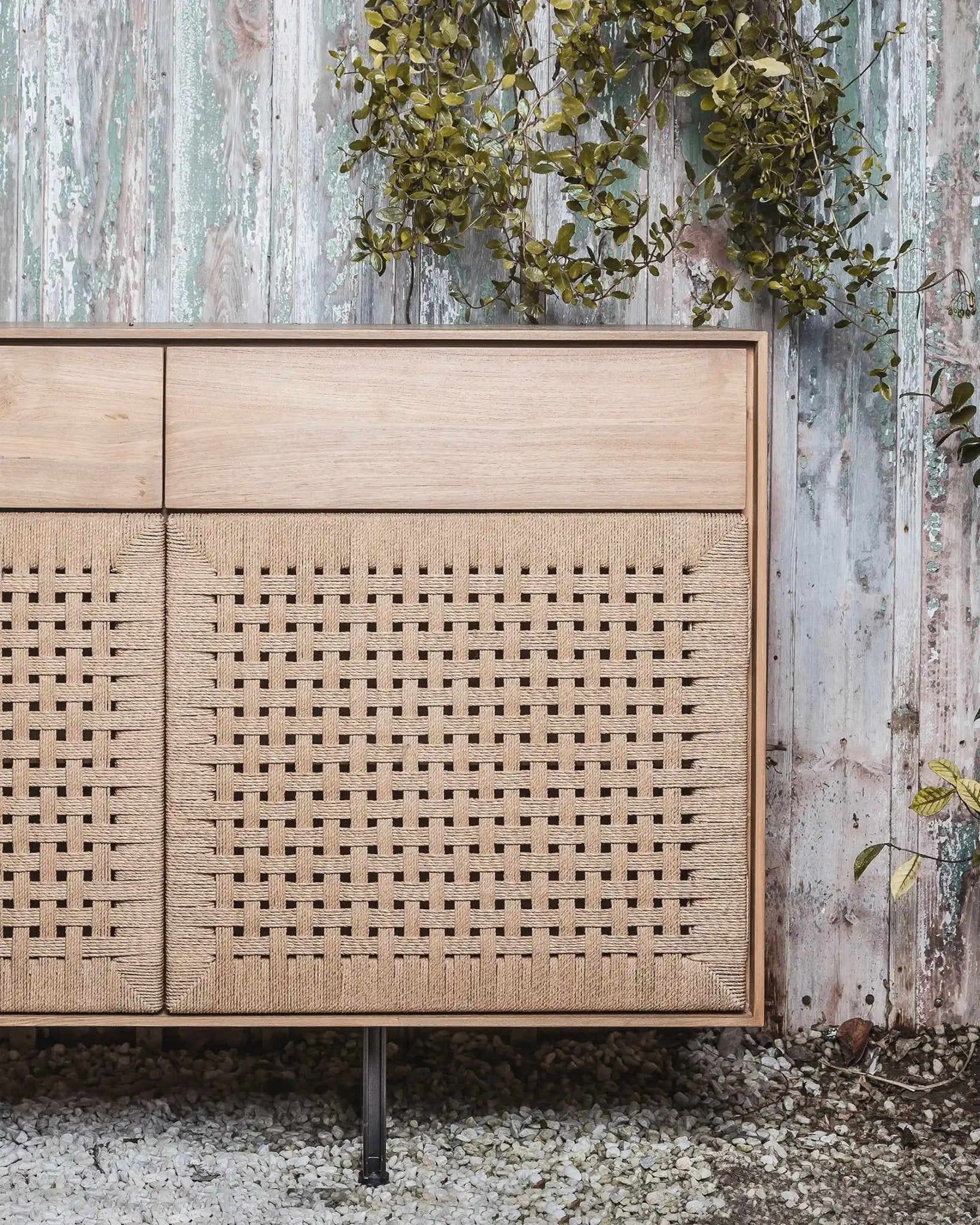 Bambua Cora credenza teak riciclato 110 cm